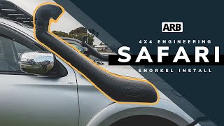 Snorkel install  Safari 4x4 Engineering  MQ TRITON  ARB [upl. by Puttergill914]