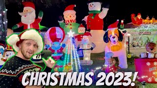 Extreme Christmas Decorations 2023 [upl. by Nirual]