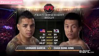 UFC 레오나드 가르시아 vs 정찬성 풀영상 [upl. by Ronni754]