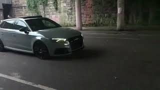 WORLDS FASTEST AUDI RS3 700HP  INSANE LAUNCH CONTROL [upl. by Lhadnek]