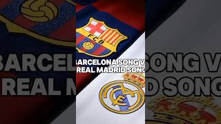 Visca Barca song 💙❤️ vs Hala Madrid song 🤍🤍 [upl. by Rubbico513]