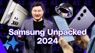 Samsung Galaxy Unpacked 2024 in 12 minutes [upl. by Lovering]