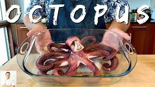 TAKO Octopus Clean and Cook [upl. by Suoilenroc]