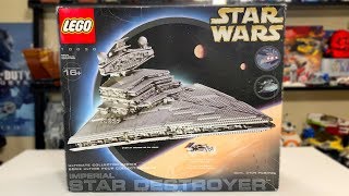 LEGO Star Wars 10030 UCS IMPERIAL STAR DESTROYER Review 2002 [upl. by Benson456]