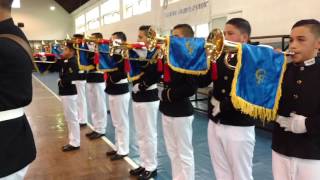 Banda Colegio Francys y Banda Escuela Grumetes base naval 2016 [upl. by Chatwin]