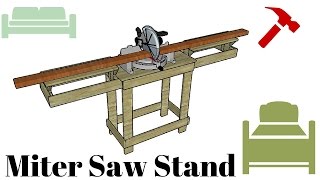 Miter Saw Table Plans [upl. by Voltz222]