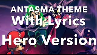 Antasma theme WITH LYRICSHERO VERSION [upl. by Heck]