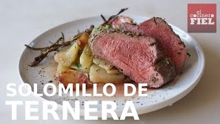 SOLOMILLO DE TERNERA AL HORNO [upl. by Aicirtak306]