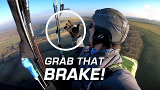 Paraglider Control Grab that brake [upl. by Voltz]