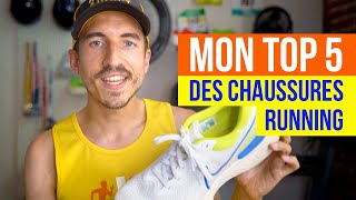 TOP 5 des chaussures de running que jutilise le plus en 2022  entrainement trail  compétition [upl. by Devlen]