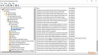 Exam MS100 Manag Configure a Group Policy Object GPO to Distribute  packtpubcom [upl. by Anerol]