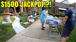 THIS CRAZY YARD SALE JACKPOT COST ME 1 [upl. by Australia8]