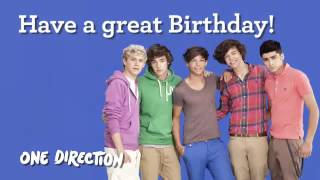 One Direction sings Happy Birthday [upl. by Dolli]