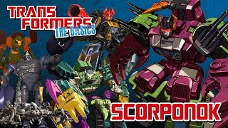 TRANSFORMERS THE BASICS on SCORPONOK [upl. by Ck188]