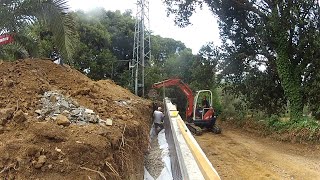 Mur de soutènement en béton coffré 55 [upl. by Timmons328]