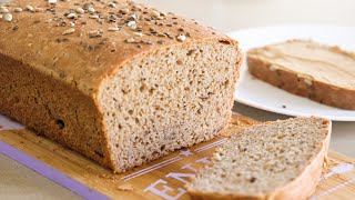 How to Make Wholemeal Spelt Bread Recipe [upl. by Aihseya223]