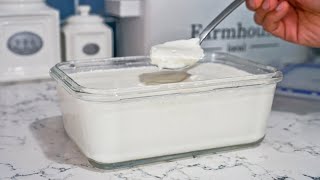 Stop Buying Yogurt Make Your Own Using Two Ingredients [upl. by Gaivn]