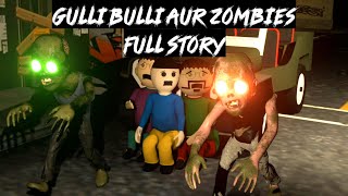 Gulli Bulli Aur Zombies Full Story  Gulli Bulli Horror Story  Make Joke Horror  Mjh [upl. by Yelkrab]