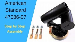 American Standard 4708607 4 Flush Valve Detailed Assembly [upl. by Dotson]