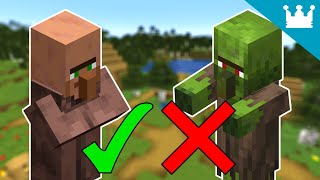 How to Cure a Zombie Villager in Minecraft All Versions [upl. by Trub150]