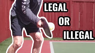 Are your Pickleball serves legal [upl. by Emad511]