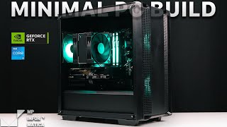 Minimal Gaming PC Build  DeepCool CC360 ARGB Intel i5 14600KF Asus Dual RTX 4060 Ti  Cinematic [upl. by Ardnohsed441]