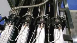 Automatic Volumetric Piston Filler  Liquid Filling Machine Equipment  EPAK [upl. by Westhead]