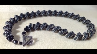 Cellini Spiral  A quotHow to quot video by Bronzepony Beaded Jewelry [upl. by Libbey]