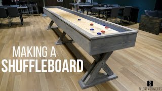 Making a SHUFFLEBOARD Brunswick Style [upl. by Yerocaj924]