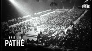 Billy Graham Starts Crusade 1954 [upl. by Biagio603]