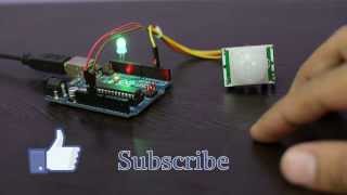 PIR Motion Sensor with Arduino [upl. by Sirap]