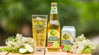 Somersby  ELDERFLOWER amp LIME  PREMIUM CIDER  quot 45 Alcohol quot [upl. by Artina916]