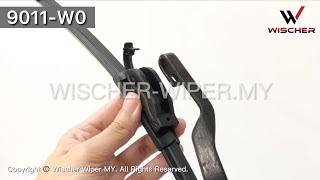 9011W0 Wischer wipers installation videos [upl. by Su]