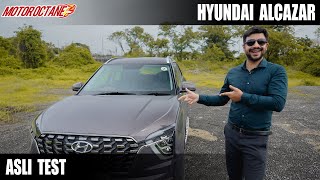 Hyundai Alcazar Review  Asli Test DONE  Hindi [upl. by Anahsor860]