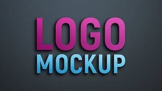 Free premium MOCKUP Download freemockup freelancing logomockup 3dwallmockup [upl. by Hassin]