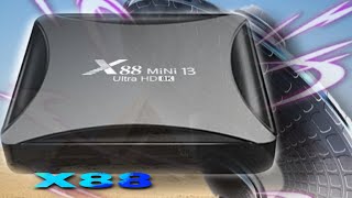 Tv Box X88 Mini Android 13 RK3528 Review Completo  CPUZ [upl. by Airotnahs596]