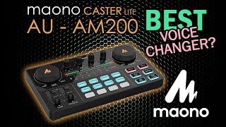 MAONOCASTER lite AUAM200 Portable Podcast Studio  Unboxing Connection Setups OBS Config amp Review [upl. by Rehpotsirh]