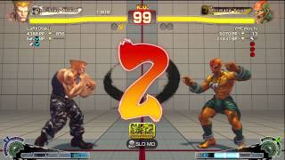 Yazu Guile vs YHCMochi Dhalsim  AE 2012 Match 720p [upl. by Annert259]