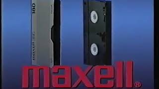 VHS Maxell Epitaxial 1985 [upl. by Eneryt]