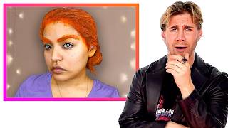 Hairdresser Reacts to Chaotic Copper Hair Makeovers [upl. by Cairns840]