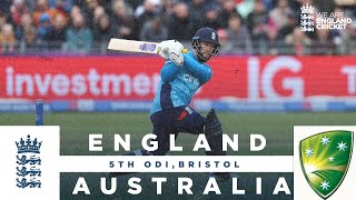 Duckett Hits 107  Highlights  England v Australia  5th Men’s Metro Bank ODI 2024 [upl. by Eldreda]