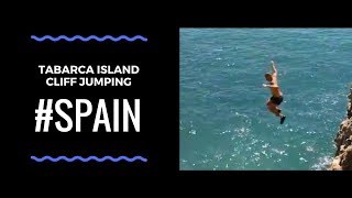 Tabarca Island Cliff Jumping Spain [upl. by Waldner]