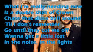 Lady Antebellum Bartender Lyrics Video [upl. by Fabrienne744]