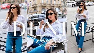 Herbst JEANS TRENDS 202425 Neue amp alte Denim Styles  fashiontrends [upl. by Roberto]