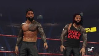 The Usos Vs The Acolytes Wwe 2k23 [upl. by Louanne]