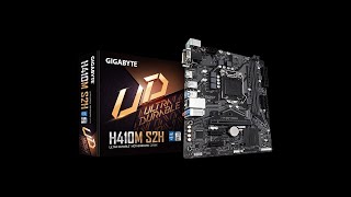 Gigabyte H410M S2H v2 Motherboard Unboxing and Review [upl. by Elauqsap]