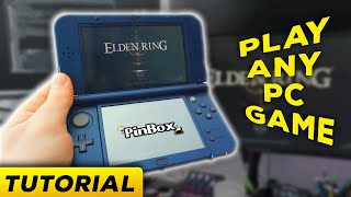 Play PC Games on Your 3DS  PinBox 2023 Tutorial  SWScaler Fix [upl. by Nylrad795]