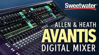 Allen amp Heath Avantis Digital Mixer Overview [upl. by Selma340]