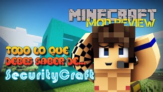 😎TUTORIAL COMPLETO  SECURITYCRAFT MOD  mods 1165 en español LeonidasGames [upl. by Adnama]