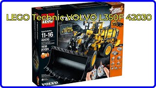 Review LEGO Technic VOLVO L350F 42030 ESSENTIAL details [upl. by Oicnevuj611]